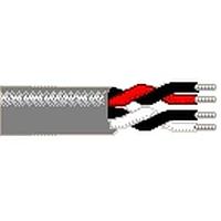Belden 8741 0601000 Audio, Control and Instrumentation 22AWG 2PR UNSHLD 1000ft SPOOL CHROME