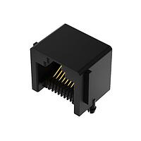 GCT (Global Connector Technology) MJ3420-11-1-2 Modular MJ 10P10C Horizontal 6u" Through Hole, with panel stop