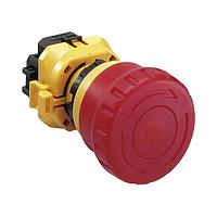 IDEC XW1E-TV412Q4M-R Push Turn 22mm Emergency-Stop Lighted