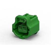 AMP Connectors - TE Connectivity 2822362-4 Housings 070 EJ MK-2 SENSOR PLUG 2P DARK GREEN