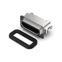 GCT (Global Connector Technology) USB3500-30-A-KIT PCB Mid Mount Kit with Seal 2 part KIT USB3500-30-A + USBTJ-02