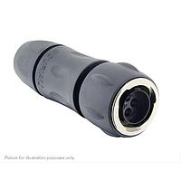 Eaton Souriau-Sunbank UTGX6JC104P Plugs Plug, with cable gland backshell, for 4 male contacts,  IP68/69K