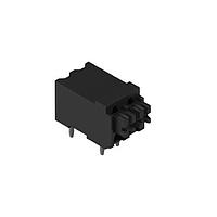 Wurth Elektronik 691410110002 Fixed Terminal Blocks WR-TBL 3.5mm pitch Monoblock THT Black Horizontal Dual Pin cable entry Screwless Push In 2P