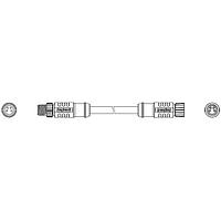 Amphenol LTW M8S03ML-SML-SA001 Sensor Cables / Actuator Cables 3P M Conn to M Conn Double Ended 1m