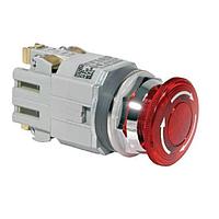 IDEC AYLD3QH202DNUG Emergency Stop Switches 30mm E-stop Pull 120V 2NC Grn