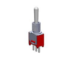 Dailywell 2MS3T1B3M2QES Toggle Switches SPDT ON-OFF-ON