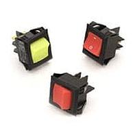 Carling Technologies LRGSCK611-RS-B-E/125N Rocker Switches DPST OFF-ON