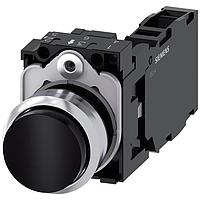 SIEMENS 3SU11500BB101FA0 Pushbutton PUSHBUTTON. BLACK