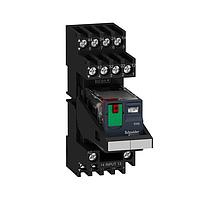 SCHNEIDER RXM2AB2B7PVM Harmony Relay RXM Relay & mixed Socket,2C/O 10A 24VAC