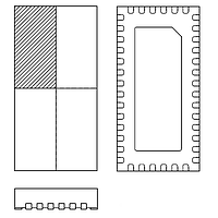 Diodes Incorporated PI3DBS16412ZLCEX Switch - PCIe 3.3V 1-20Gbps 2-Lane 2:1 Mux/De-Mux
