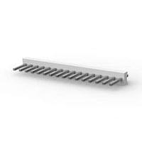 AMP Connectors - TE Connectivity 1-640383-6 Pin Strip FLAT HEADER STRT 16P Square post tin