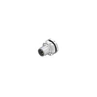 Amphenol CONEC 43-01065 M12 Male Socket ML SCKT M12X1 W/DIP SLDR BACK MNT PG9