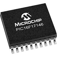 Microchip Technology PIC16F17146-I/SO 28KB Flash, 512B RAM, 128B EEPROM, 12b Diff. ADCC, 1xOP-AMP, 2x16-bit dual PWM