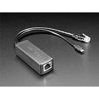 Adafruit 3785 Ethernet Modules PoE Splitter with MicroUSB Plug - Isolated 12W - 5V 2.4 Amp