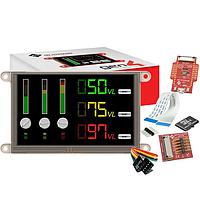 4D Systems SK-gen4-50D Display Development Tools Starter Kit for gen4-uLCD-50D with uSD-4GB Industrial, gen4-IB, 4D-UPA and 150mm FFC Cable