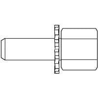 AMP Connectors - TE Connectivity 5748558-3 Screw Lock Kit FEM SCRWLOCK KIT UNIT PKG