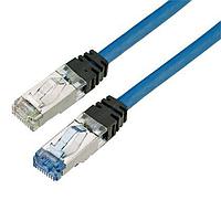 Panduit STPK6X7MOR Cat 6a Keyed Copper Patch Cord, Cat 6A, Orange