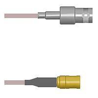 Amphenol Custom Cable Q-0303W0005072i RF Cable Assemblies BNC-SJ/SMB-SP G316 72I