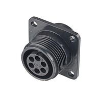 Harwin C90-3102R14S-6S Connectors 6P PANEL SOCKET MIL-C-5015 COMPTBL