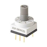 Same Sky (formerly CUI Devices) RDS4-8S-1065-73-D-67 DIP Switches 8 Position Through Hole 2.54 mm Pitch IP67 7.3 mm Actuator