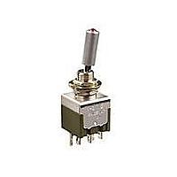 NKK Switches M2122TCW01 Toggle Switches DPST ROCKER