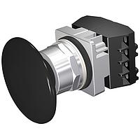 SIEMENS 52PM9V1B Pushbutton PUSHBUTTON,MOM,BLK,2 1/2" PLST,2POS,2BJK