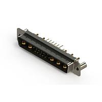 EDAC 627-17W5224-1NB Mixed Contact D-Sub Connectors Vertical Combo Dsub