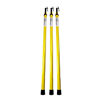 BILO THS-16 High Voltage Telescoping Triangle Hot Stick (5m, 110KV)