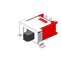 Dailywell 5FS1S102MZRES Slide Switches sub-miniature Slide SPDP switch on-on SMT