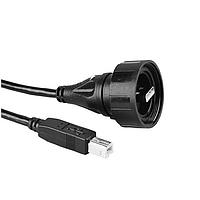 Bulgin PX0840/A/1M00 USB Cables / IEEE 1394 Cables USB CABLE