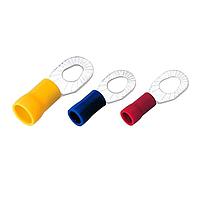 KS Terminals MSRVB5-3753 Multiple-Stud Vinyl, Multiple-Stud Ring, 12-10 AWG, #6 - #8 - #10