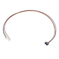 Harwin M80-MC20468MA-0450L Single Ended 2+2P Male DIL 24AWG Reverse Fix