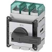 SIEMENS 3LD24050TK11 Rotary DISC SW 250A ROT HDL 4HOLE BLK 3P