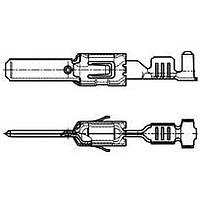 AMP Connectors - TE Connectivity 2-964292-1 (Cut Strip) Quick Connect FLACHSTECKER2 8X0 8 "Cut Strip of 100