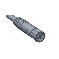 Amphenol LTW 8HP-05AFFM-SL7A05 Sensor Cables / Actuator Cables Guided M8 Circular Metric Connector, Plastic, 3A+1.5A, 05 pins, Female Connector, Female Contact, Straight, Screw Thread, Overmolded, Length 5000mm, IP67 Mated