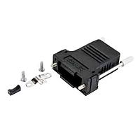 Amphenol CONEC 165X13499X Strain Relief Backshell PLASTIC HOOD STRAIGHT EXIT
