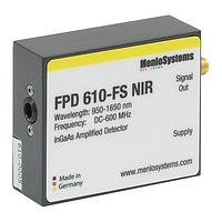 THORLABS FPD610-FS-NIR InGaAs Amplified Photodetectors (950 - 1650 nm, Fixed Gain, M4 Mounting Hole)