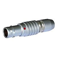 Adam Tech MMI-M0PG04S52 Plugs Male, Cable Plug, 4 Pos, Straight, Back Nut