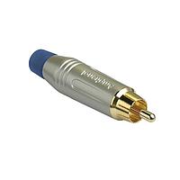 Amphenol Audio ACPR-SBL Cable Mount Diecast SH GLD PLTD CONT COLRD GROM