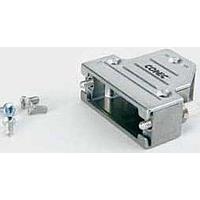 Amphenol CONEC 600X51209X EMI/RFI Shielded Backshell 9P METAL HOOD W/STRT CABLE EXIT