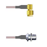 Amphenol Custom Cable Q-38025000H011i RF Cable Assemblies SMA-RP/N-SJB G142 11I