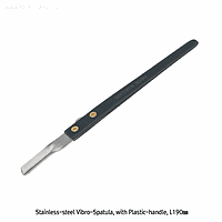 DaiHan HA.HSN462.22 PTFE-coated Vibro Spatula, L220, blade -7×80㎜