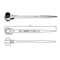 TOPTUL AEAH2427 Double Socket Ratchet Wrench (24x27mm)