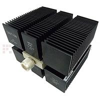 Fairview SA8N150-03 3 dB Fixed Attenuator N Male To N Female Directional Up To 8 GHz Rated To 150 Watts With Black Aluminum Heatsink Body