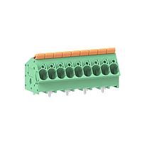 Molex 221392-0009 Fixed Terminal Blocks 7.50mm Pitch Lever Activated Fixed Mount PCB Term Block 35 Entry LR Term 9 Ckt