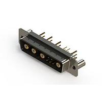 EDAC 627-9W4-624-7TB Mixed Contact D-Sub Connectors Vertical Combo Dsub