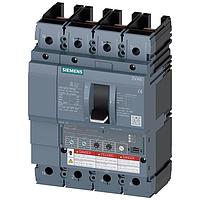 SIEMENS 3VA62255HM412AA0 System Protection BRKR 3VA62 4P 250A 35KA ETU3-LIG 100