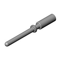 JAE Electronics CONT-JB12-20P-C2-D-PKG200 Accessories M12 contact, D-code Crimp Pin, AWG26-30, 200pc/bag