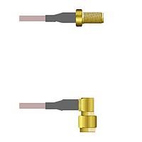 Amphenol Custom Cable Q-2V0340005011i RF Cable Assemblies SMA-SJ/SMA-RP G316 11I