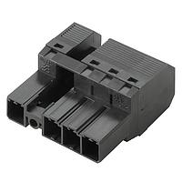 Weidmuller 1430080000 Headers & Wire Housings SVF 7.62HP/04/180MSF4 SN BK BX